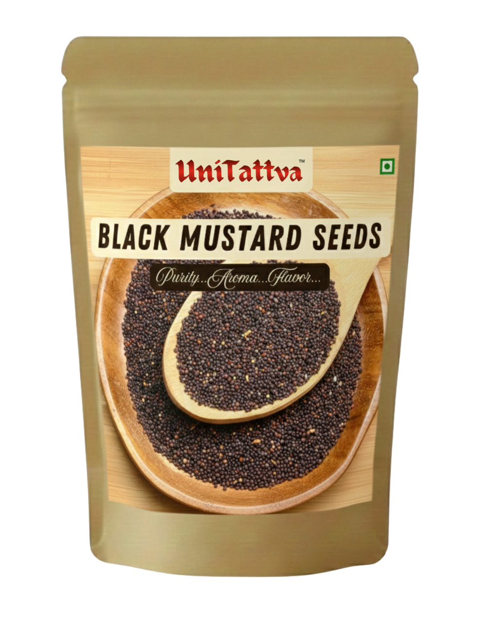 UniTattva Premium Black Mustard Seeds – 100% Natural & Pure | Essential Spice for Indian Cooking & Pickles | No Taste Enhancer, No Preservatives, No Added Colors