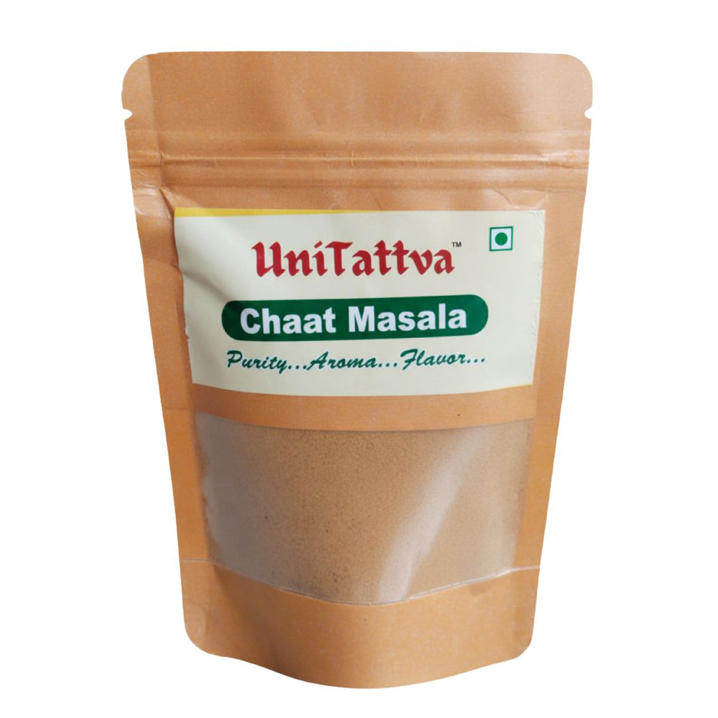 UniTattva Premium Chaat Masala – Tangy & Zesty Indian Spice Blend | 100% Natural & Pure | No Taste Enhancer, No Preservatives, No Added Colors