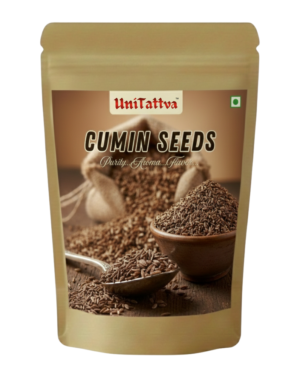 UniTattva Premium Whole Cumin Seeds (Jeera) – 100% Natural & Pure | Aromatic & Earthy Spice for Curries & Rice | No Taste Enhancer, No Preservatives, No Added Colors