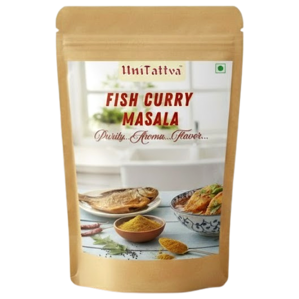 UniTattva Fish Curry Masala – Rich, Aromatic & Authentic Blend No preservatives