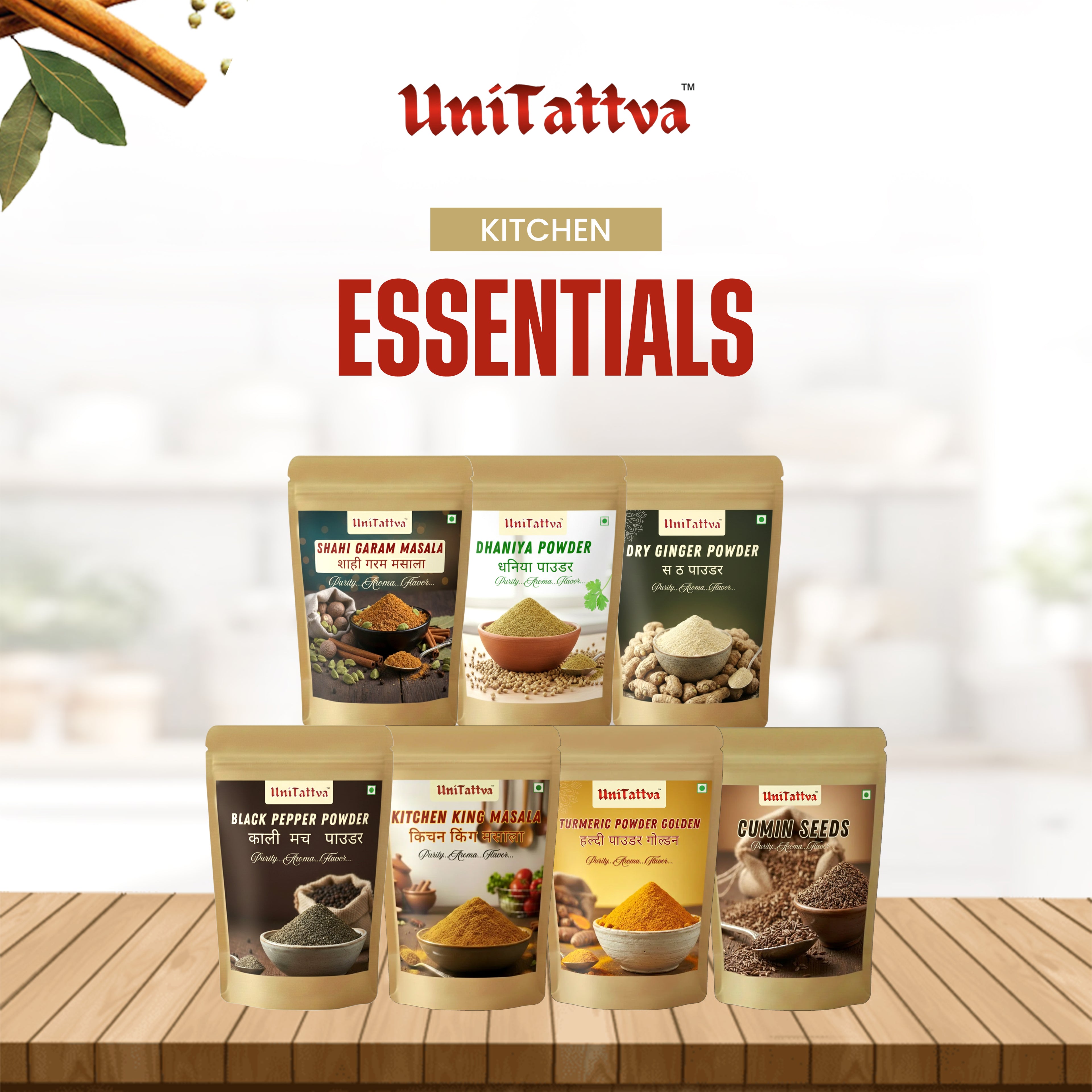 UniTattva Kitchen Essentials Combo Pack