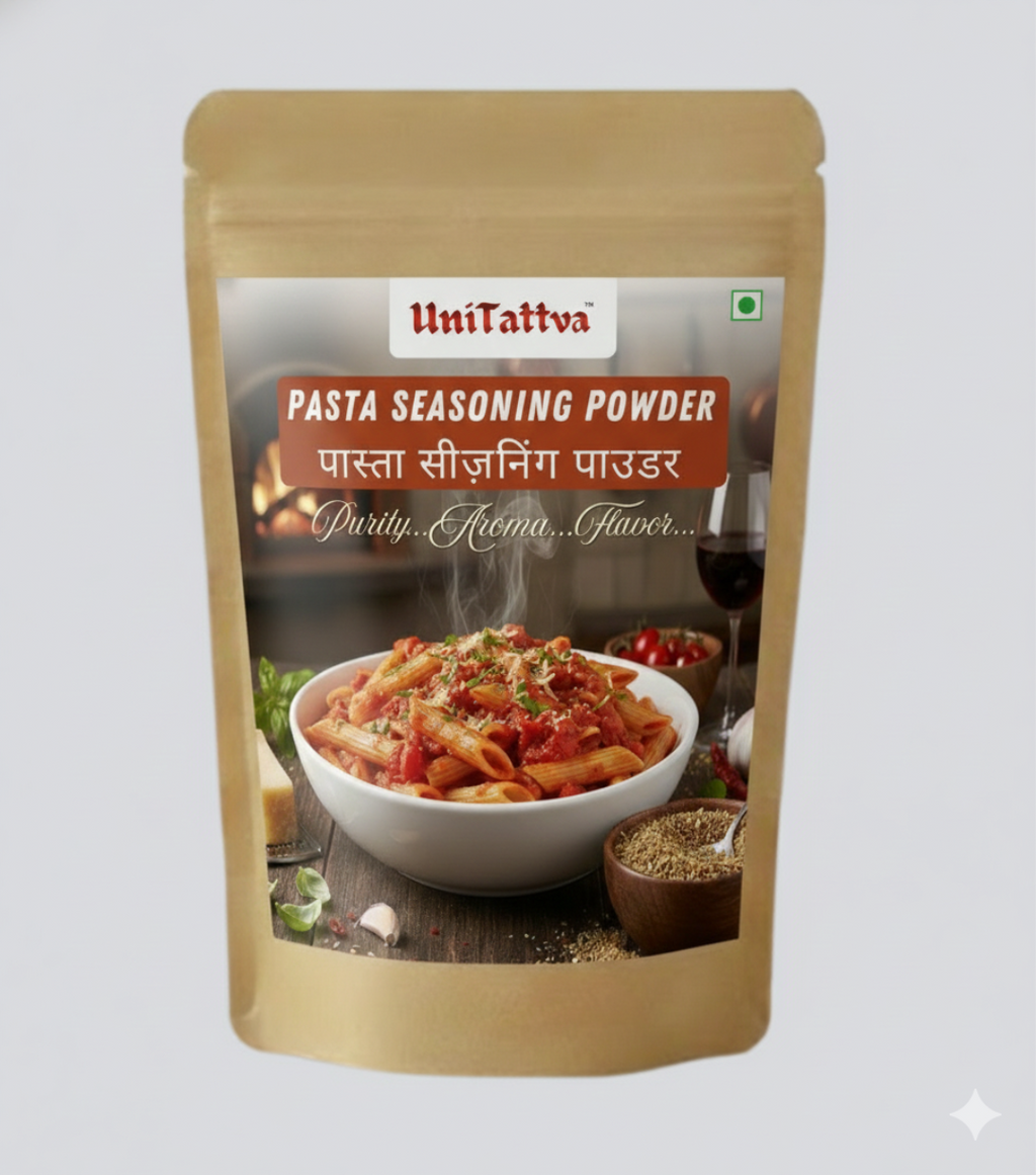 UniTattva Pasta Seasoning Powder – Premium Italian-Style Spice Blend | Perfect for Pasta, Pizza, Garlic Bread & More | Aromatic & Flavorful