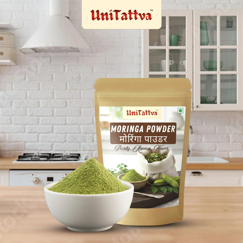 UniTattva Everyday Immunity Trio | Chai Masala, Lakadong Turmeric Powder & Moringa Powder