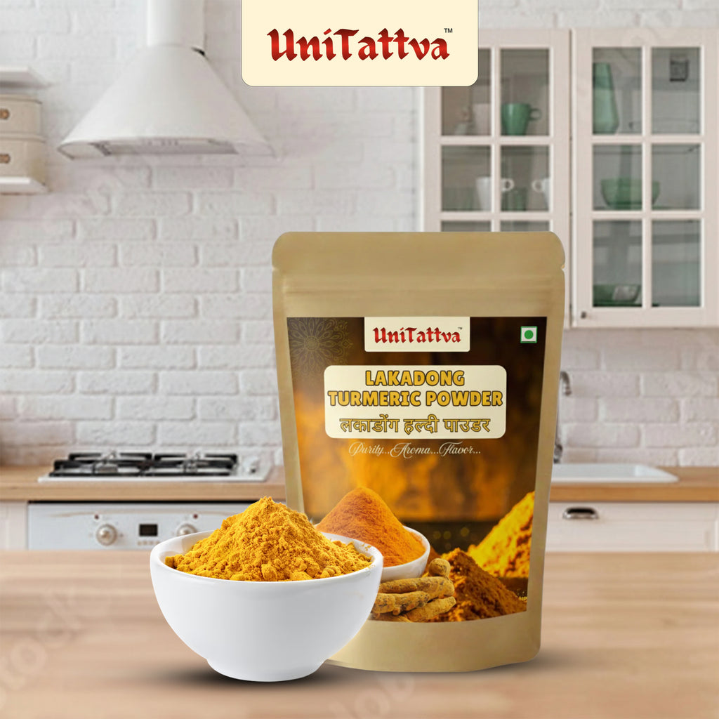 UniTattva Everyday Immunity Trio | Chai Masala, Lakadong Turmeric Powder & Moringa Powder
